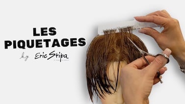 Coupe de cheveux les piquetages par Eric Stipa sur la plateforme spécialisée des coiffeurs HairPrime