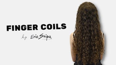 Coupe de cheveux finger coils par Eric Stipa sur la plateforme spécialisée des coiffeurs HairPrime