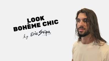 Coupe de cheveux look bohème chic par Eric Stipa sur la plateforme spécialisée des coiffeurs HairPrime