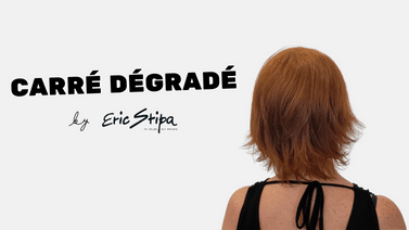 Coupe de cheveux carré dégradé par Eric Stipa sur la plateforme spécialisée des coiffeurs HairPrime