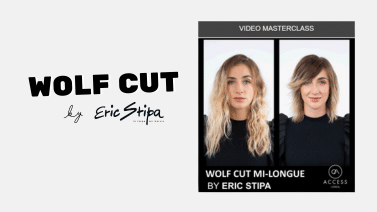 Coupe de cheveux wolf cut par Eric Stipa sur la plateforme spécialisée des coiffeurs HairPrime